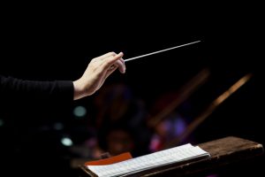 conductor's hand
